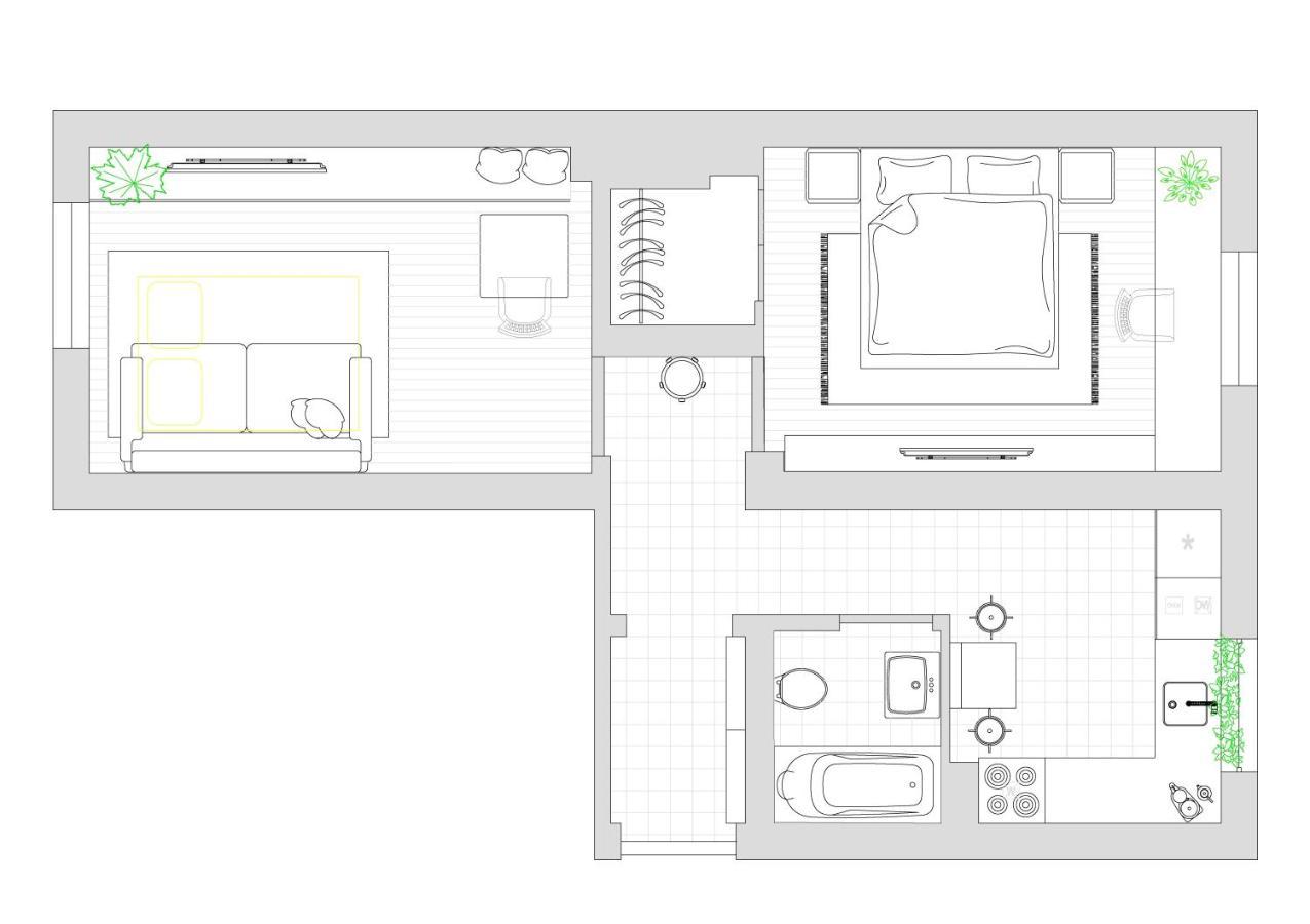 Bohemian Apartment In Old Town - Self Check-In บูคาเรสต์ ภายนอก รูปภาพ